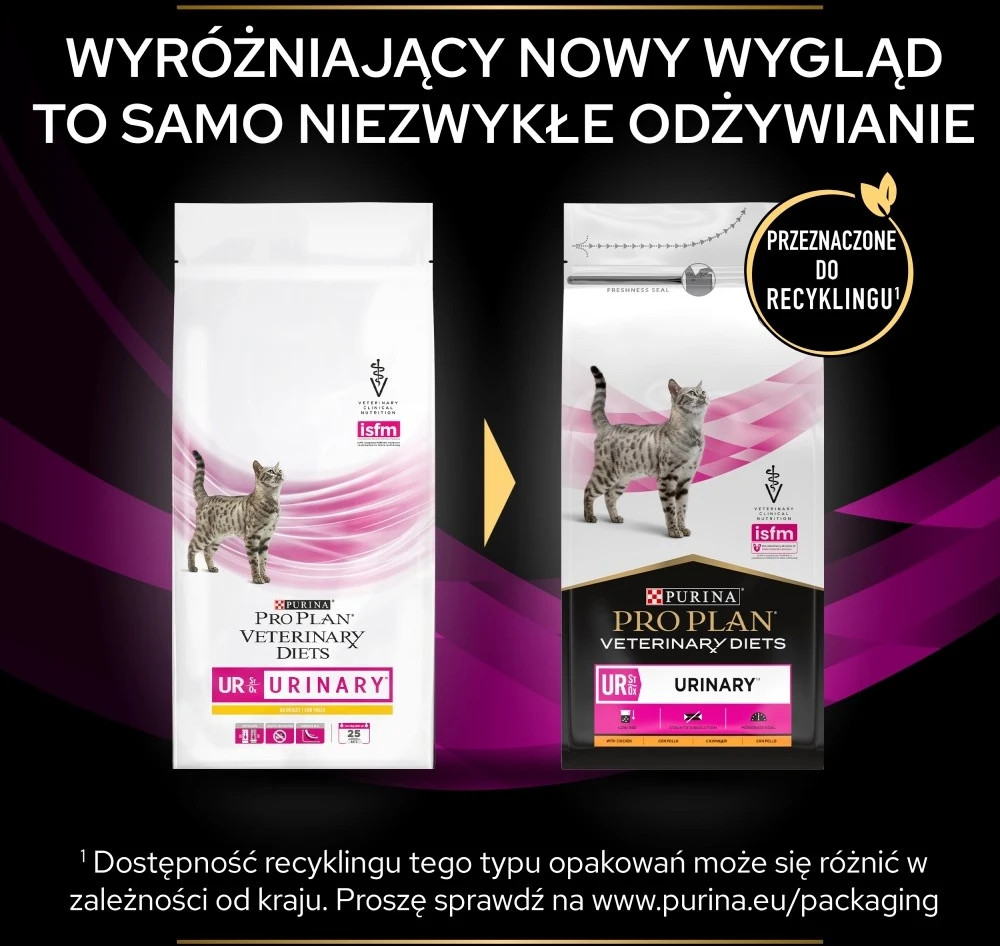 Purina Pro Plan Veterinary Diets Feline UR St/Ox Urinary – sausas kačių maistas – 1,5kg