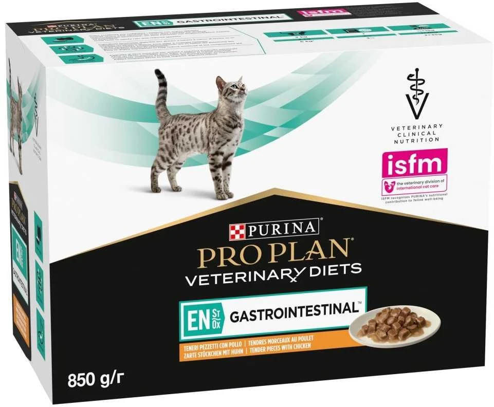 Purina Nestle Drėgnas Kačių Maistas - Purina Pro Plan Veterinarinės Dietos En St/Ox Gastroenterologinis