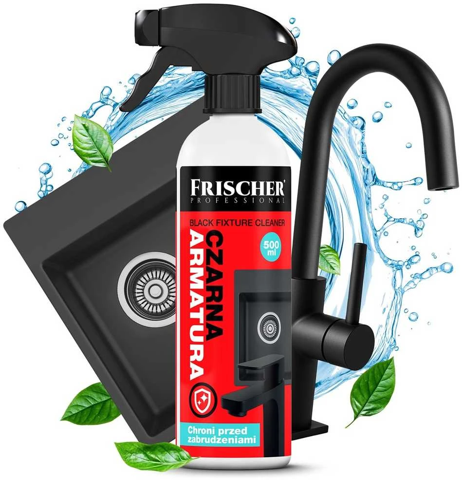 Frischer Fresh juodas furnitūros valiklis, 0,5 l