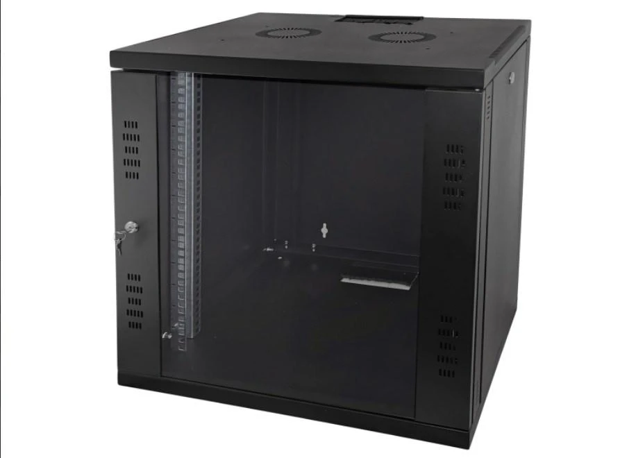 Q-lantec pakabinama spinta 19" 15u 600x450 stiklas
