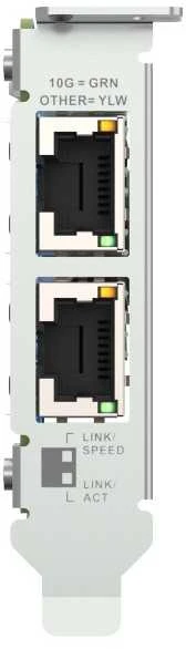 QNAP Karta jungiama į tinklą qxg-10g2t dual-port 10g base-t 10gb net. ex.card