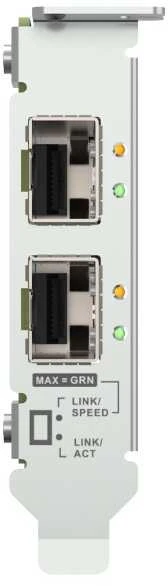 Port QNAP QXG-25G2SF-E810 2 prievadų 25GbE