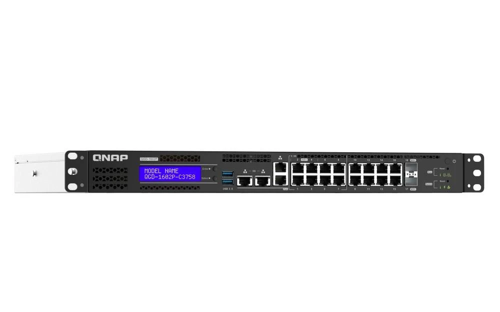 Šakotuvas Switch Qnap QGD-1602P (QGD-1602P-C3558-8G)