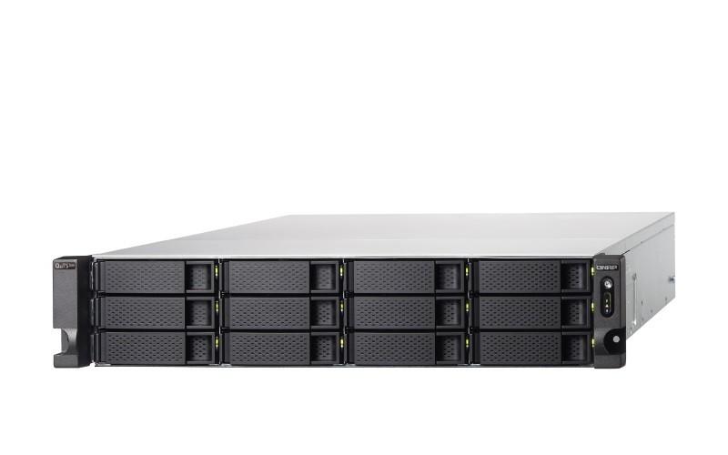 Serveris QNAP | 18-bay 2U NAS | TS-h1886XU-RP-R2-D1622-32G | Iki 18 HDD/SSD Hot-Swap | Intel Xeon | Xeon D-1622 Quad-Core | Procesoriaus dažnis 2,6 GHz | 32 GB | DDR4