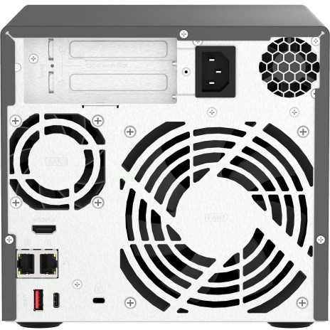 QNAP Serveris nas tvs-h474-pt-8g intel pentium auksinis 8g ddr4