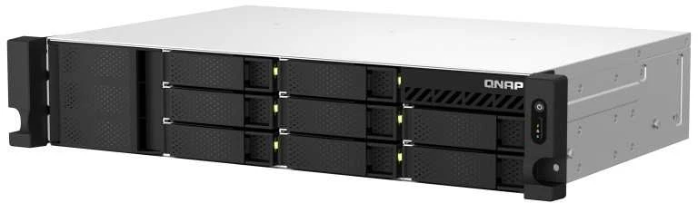 Serveris QNAP | Integruotas procesorius | TS-873AeU-RP-4G | AMD Ryzen | V1500B 4 gyslos/8 sriegiai | Procesoriaus dažnis 2,2 GHz | 64 GB