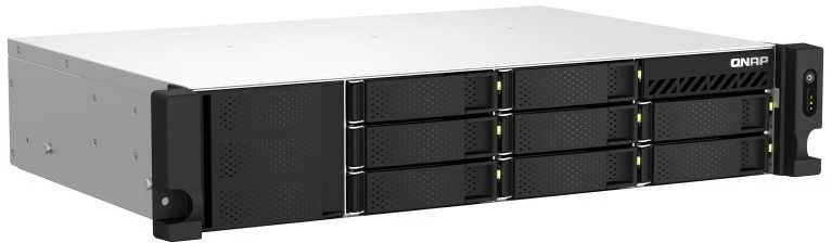 Serveris QNAP | Integruotas procesorius | TS-873AeU-RP-4G | AMD Ryzen | V1500B 4 gyslos/8 sriegiai | Procesoriaus dažnis 2,2 GHz | 64 GB