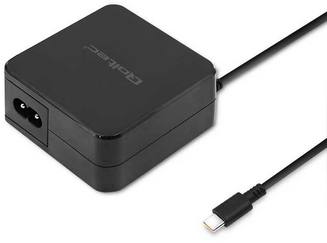 „Qoltec“ 65 W maitinimo šaltinis | 5–20,3 V | 2–3,25 A | USB C tipo | PD