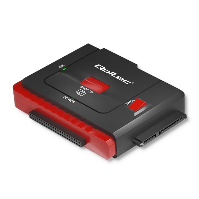 QOLTEC 50645 adapteris USB 3.0 prie IDE SATA III