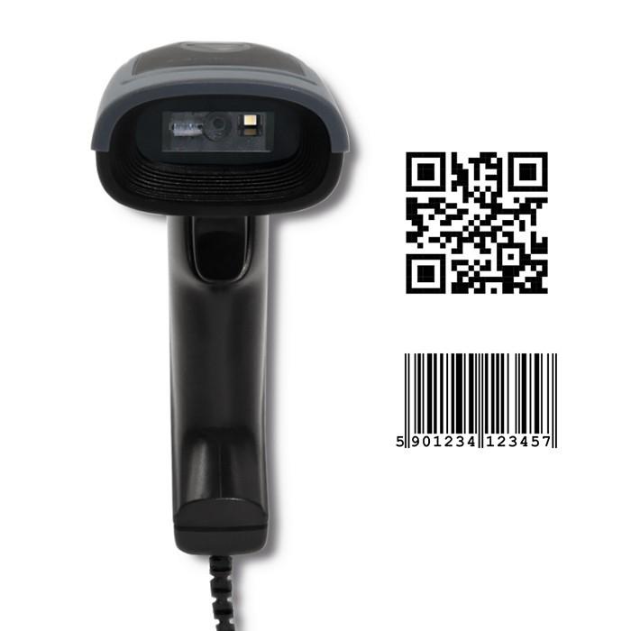 Qoltec 50863 laidinis QR & Brūkšninio kodo skaitytuvas | USB