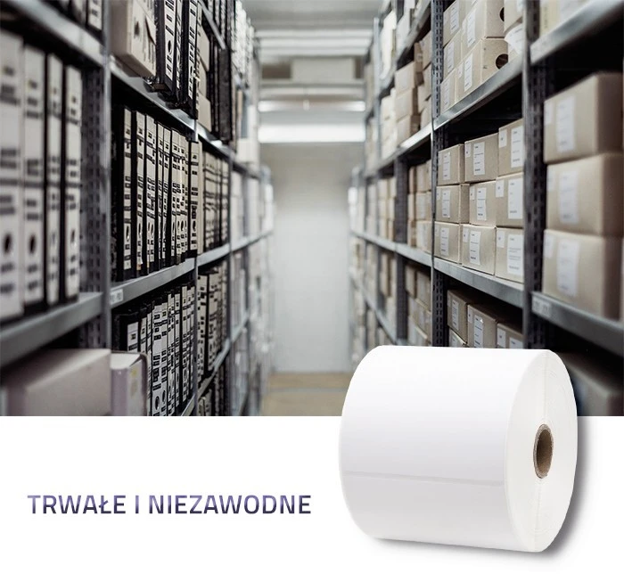 QOLTEC Thermal Label 100 x 150 500 etiketės