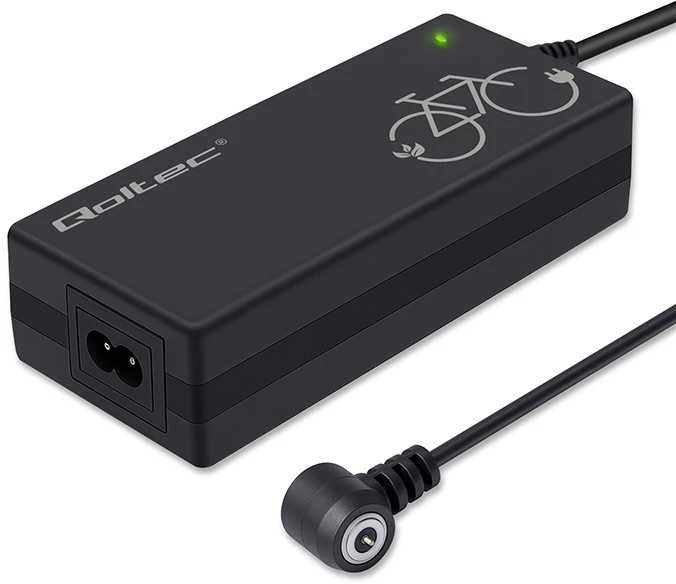 Qoltec greitas įkroviklis elektriniam dviratiui 36V 42V 2A Mi4 magnetinis kištukas su maitinimo kabeliu