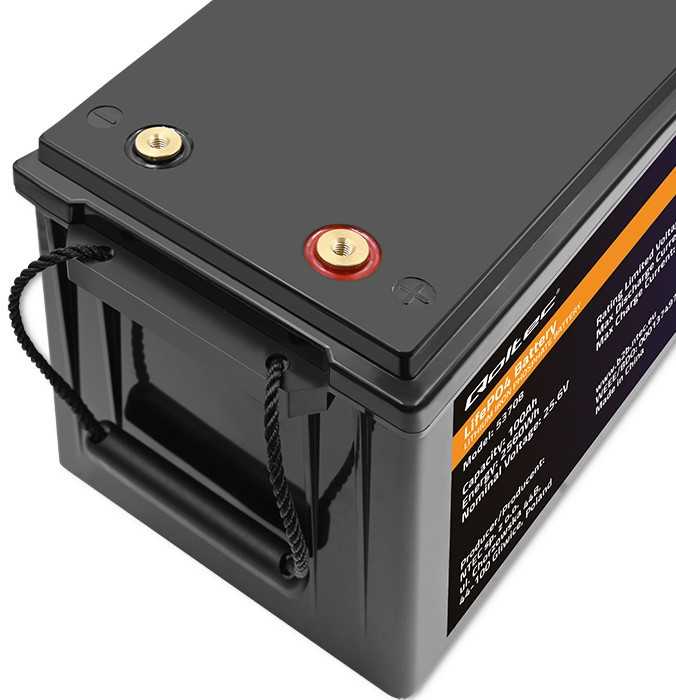 Qoltec Qoltec Akumuliatorius LiFePO4 Litowo-Żelazowo-Fosforanowy | 25.6V | 100Ah | 2560Wh | BMS