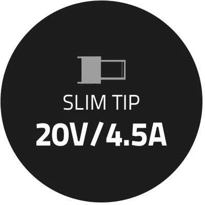 Qoltec 50054 maitinimo adapteris nešiojamam Lenovo  kompiuteriui 90 W | 20 V | 4,5 A | Slim tip+pin | su maitinimo laidu