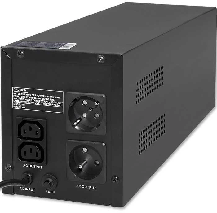 Nepertraukiamo maitinimo šaltinis UPS Qoltec Monolith 1200VA 720W