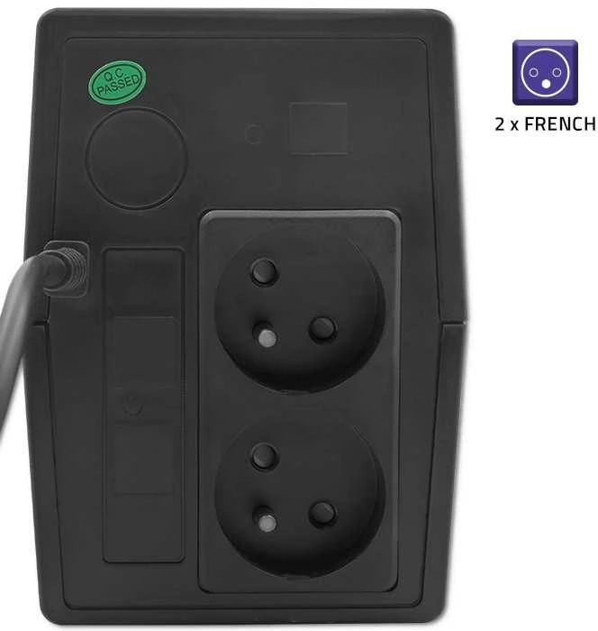 Qoltec maitinimo šaltinis awaryjny ups line interactive | monolith | 850va | 480w
