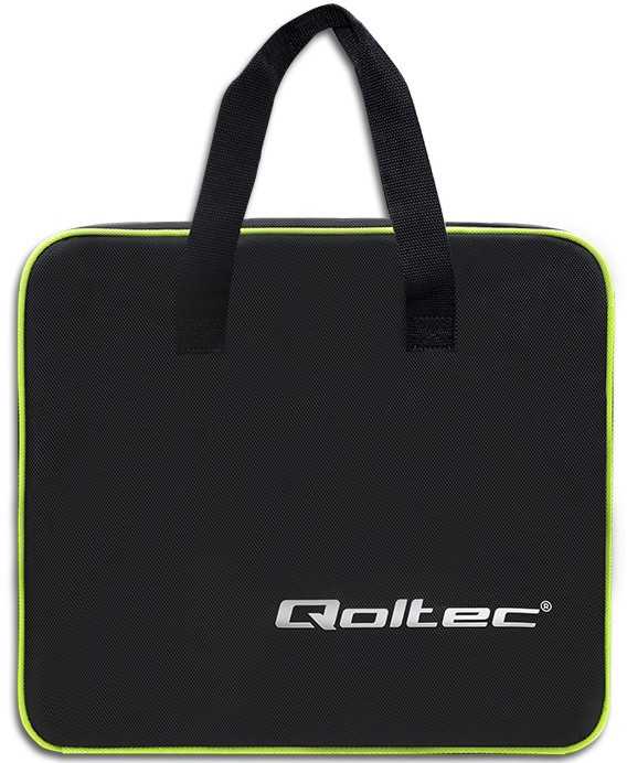 Qoltec mobilus įkroviklis elektromobiliui EV su reguliavimu 2 in 1, Type 2 | 11 kW | Wi-Fi | LCD | 3 fazės | 5 m