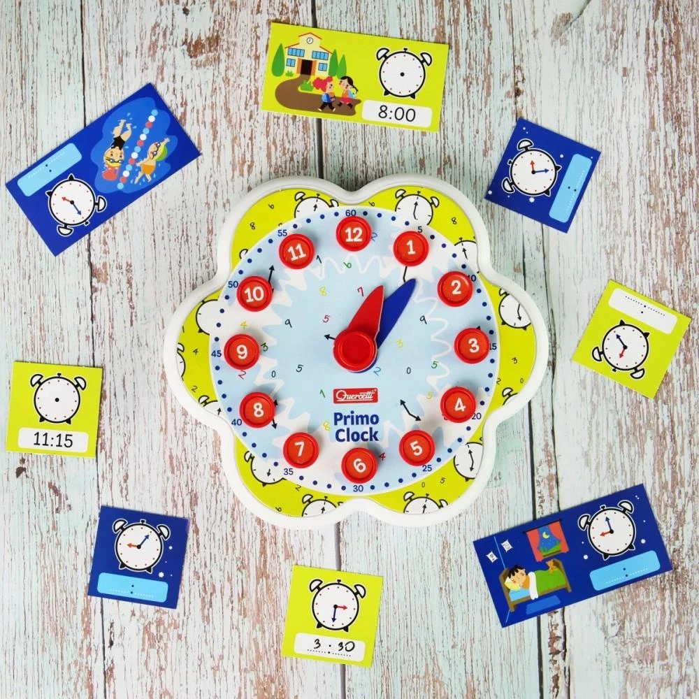 Quercetti Primo Clock - Edukacinis Žaislas