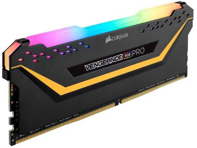 RAM „Corsair“ | C16 atminties rinkinys | „VENGEANCE RGB PRO“ | 16 GB | DDR4 | 3200 MHz | Kompiuteriai/serveriai | Registracijos Nr. | ECC Nr.