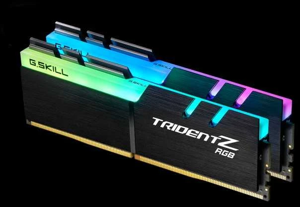 RAM Rinkinys pamięci g.skill tridentz rgb f4-3200c16d-16gtzrx (ddr4 dimm; 2 x 8 gb; 3200 mhz; cl16)
