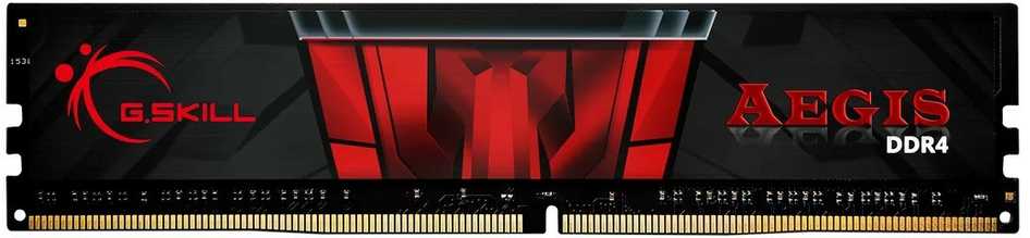 RAM G.SKILL F4-3200C16Q-32GIS G.Skill Aegis DDR4 32GB (4x8GB) 3200MHz CL16 1.35V XMP 2.0