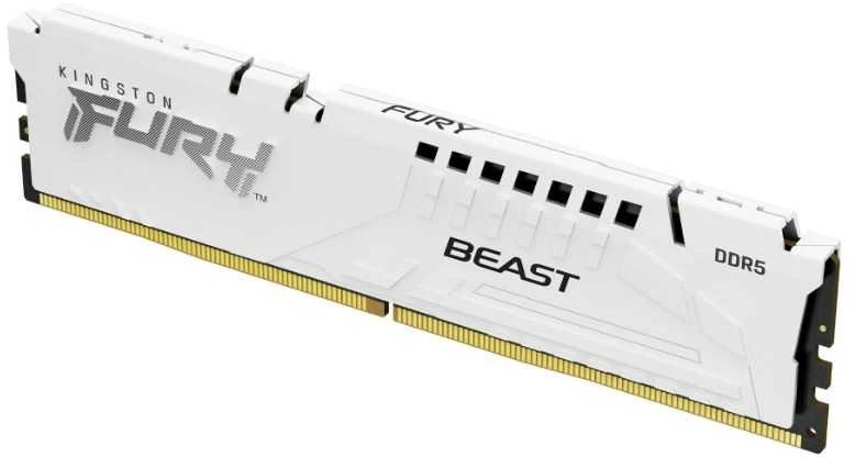 RAM Kingston KF552C40BWK2-32 32GB 5200MT/s DDR5 CL40 DIMM (Kit of 2) FURY Beast Baltas XMP | Kingstonas