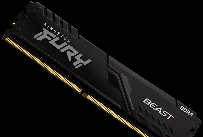 Operatyviosios atminties rinkinys - Kingston FURY Beast 16 GB 3 200 MT/s DDR4 CL16 Juodas