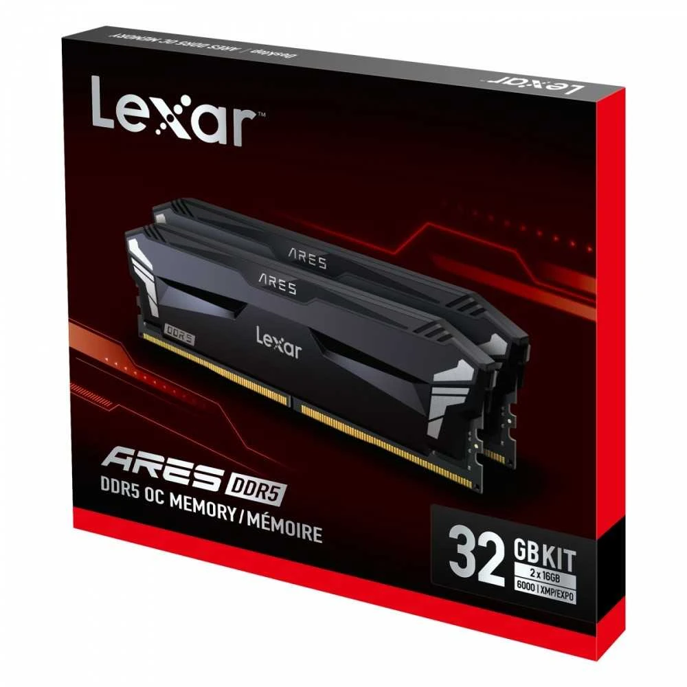 RAM Lexar Ares 32GB [2x16GB 6000MHz DDR5 CL30 DIMM]