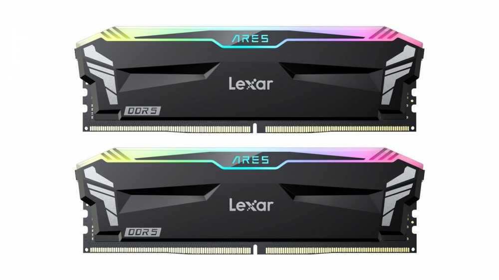 RAM Lexar | Darbalaukio atmintis | ARES | 32 komplektas (16GBx2) GB | DDR5 | 7200 MHz | PC/serveris | Registracijos Nr. | ECC Nr