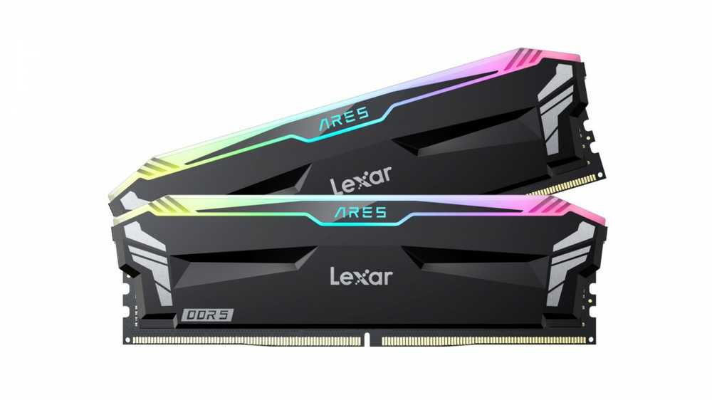 RAM Lexar | Darbalaukio atmintis | ARES | 32 komplektas (16GBx2) GB | DDR5 | 7200 MHz | PC/serveris | Registracijos Nr. | ECC Nr
