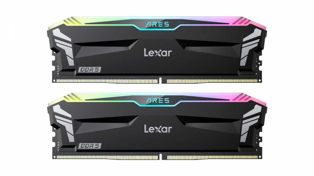 RAM Lexar | Darbalaukio atmintis | ARES | 32 komplektas (16GBx2) GB | DDR5 | 6800 MHz | PC/serveris | Registracijos Nr. | ECC Nr
