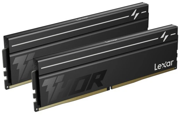 RAM Lexar DDR5 Thor 2.0 atmintis 32 GB (2x16) / 6000 CL40 juoda