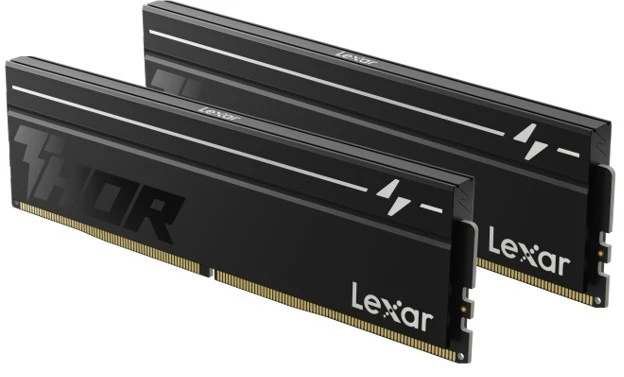 RAM Lexar DDR5 Thor 2.0 atmintis 32 GB (2x16) / 6000 CL40 juoda