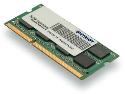 Nešiojamo kompiuterio atmintis „Patriot Signature“ nešiojamojo kompiuterio atmintis, SODIMM, DDR3L, 4 GB, 1600 MHz, CL11 (PSD34G1600L2S)