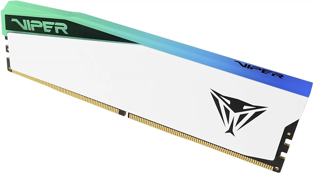 RAM Patriot Atmintis ddr5 viper elite 5 rgb 16gb/6000(1x16) cl42 balta