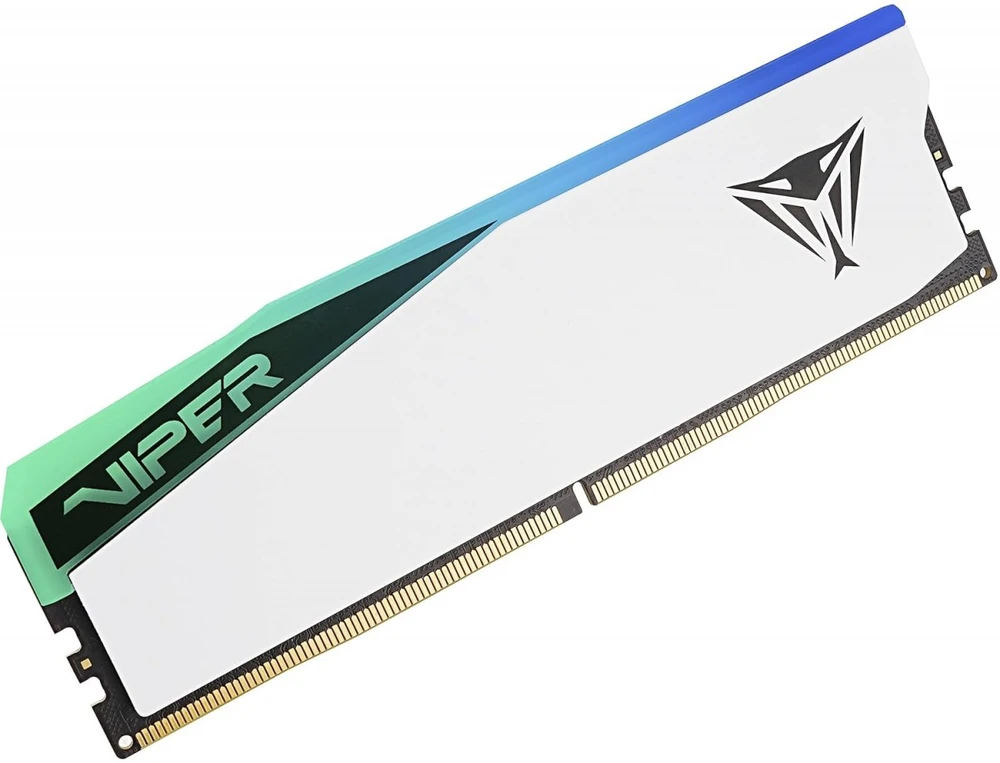 RAM Patriot Atmintis ddr5 viper elite 5 rgb 16gb/6000(1x16) cl42 balta