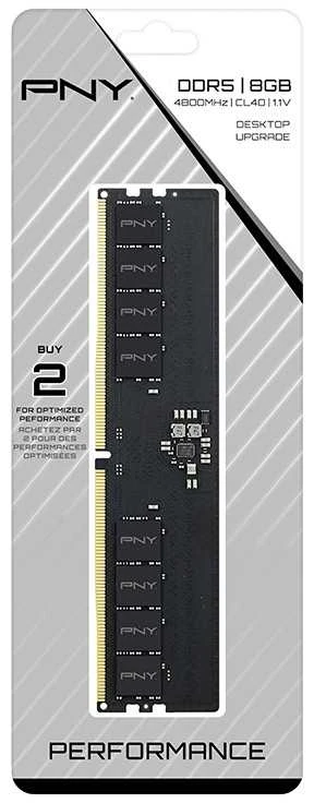 PNY 8GB DDR5 4800MHz operatyvioji atmintis pakuotėje