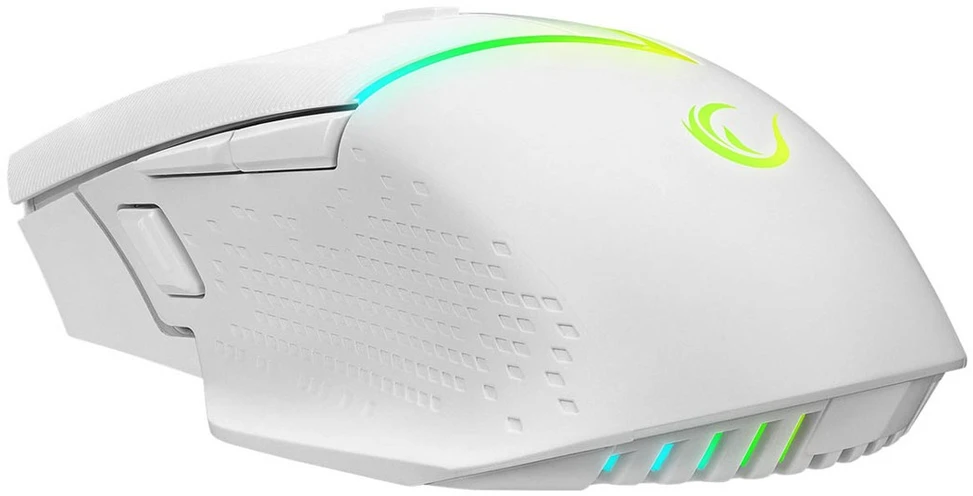 RAMPAGE DROP M3 V2 24000 DPI Baltas Belaidė pelė