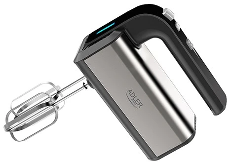 Plakiklis Adler | Hand mixer | AD 4225 | Hand Mixer | 300 W | Greičių skaičius 5 | Turbo mode | Nerūdijantis plienas