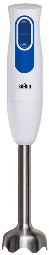 BRAUN MultiQuick 2 Rankinis maišytuvas MQ20236MWH, 600W, Nerūdijantis plienas blades, Baltas/mėlynas