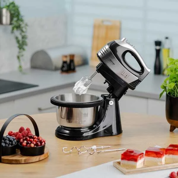 Virtuvinis kombainas Zelmer ZHM2459 BS Rankinis maišytuvas su dubeniu 700 W Juodas