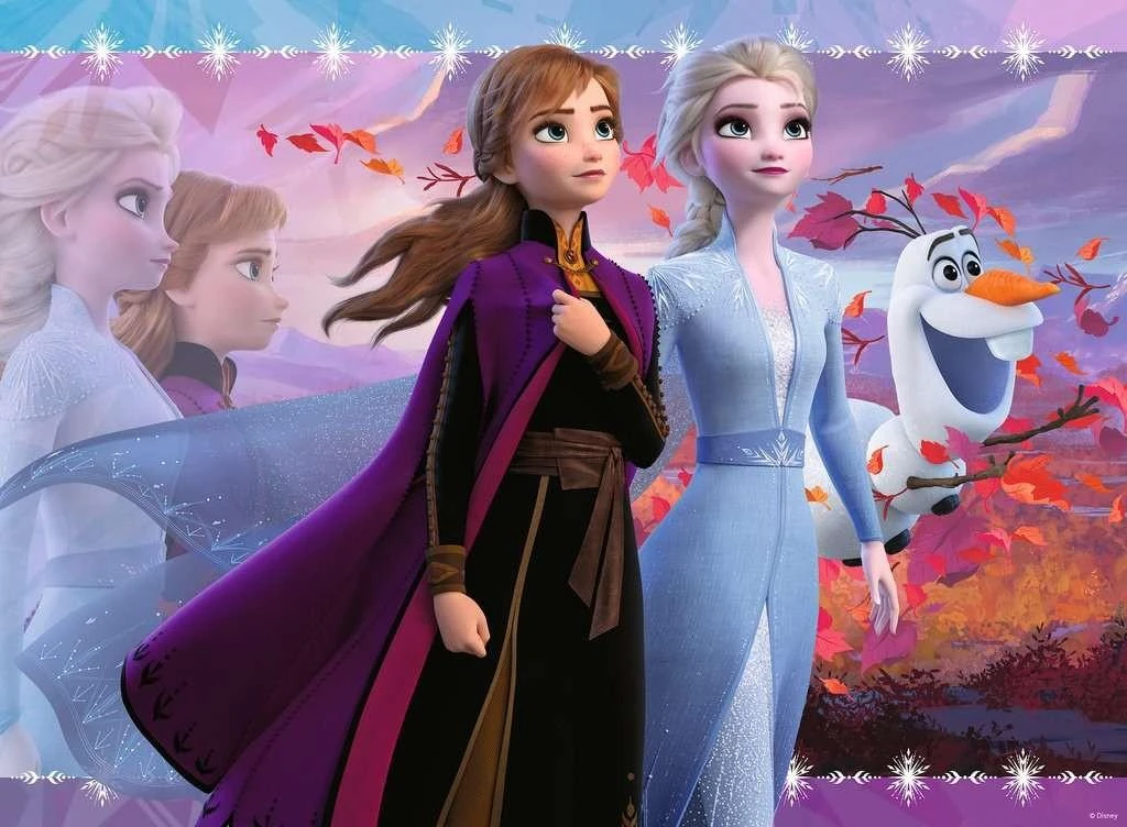 Ravensburger Dėlionė 100 vnt. - Frozen aprašymas - Prekės nuotrauka