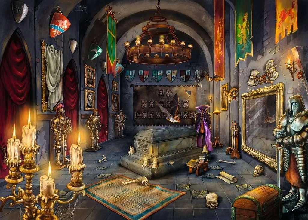 Ravensburger EXIT Dėlionė 759 vnt. - Vampyro pilis aprašymas - Prekės nuotrauka