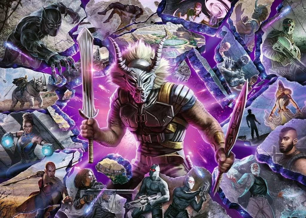 Ravensburger "Villainous" Dėlionė 1000 vnt. - Killmonger