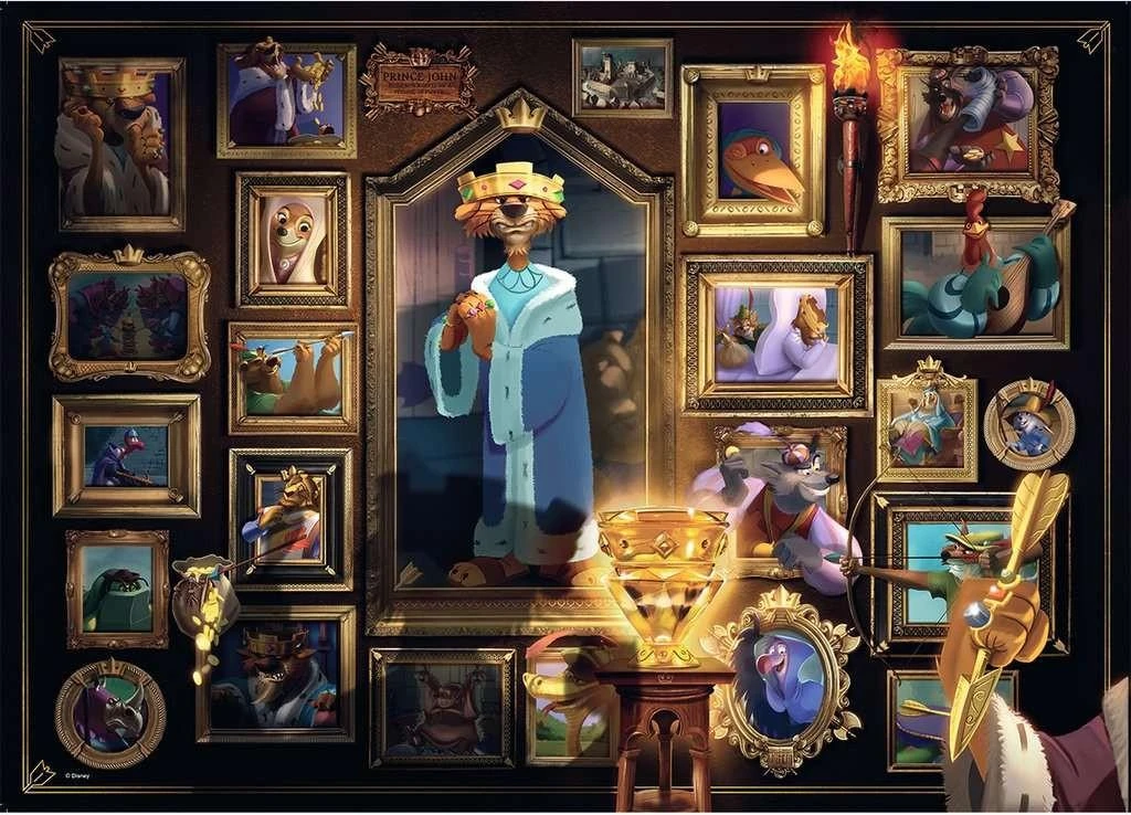Ravensburger "Villainous" Dėlionė 1000 vnt. - Karalius Jonas