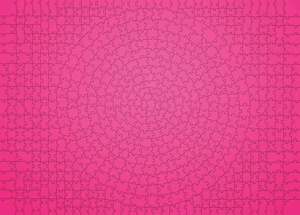 Ravensburger Dėlionė 654 vnt. - "Krypt" Rožinė