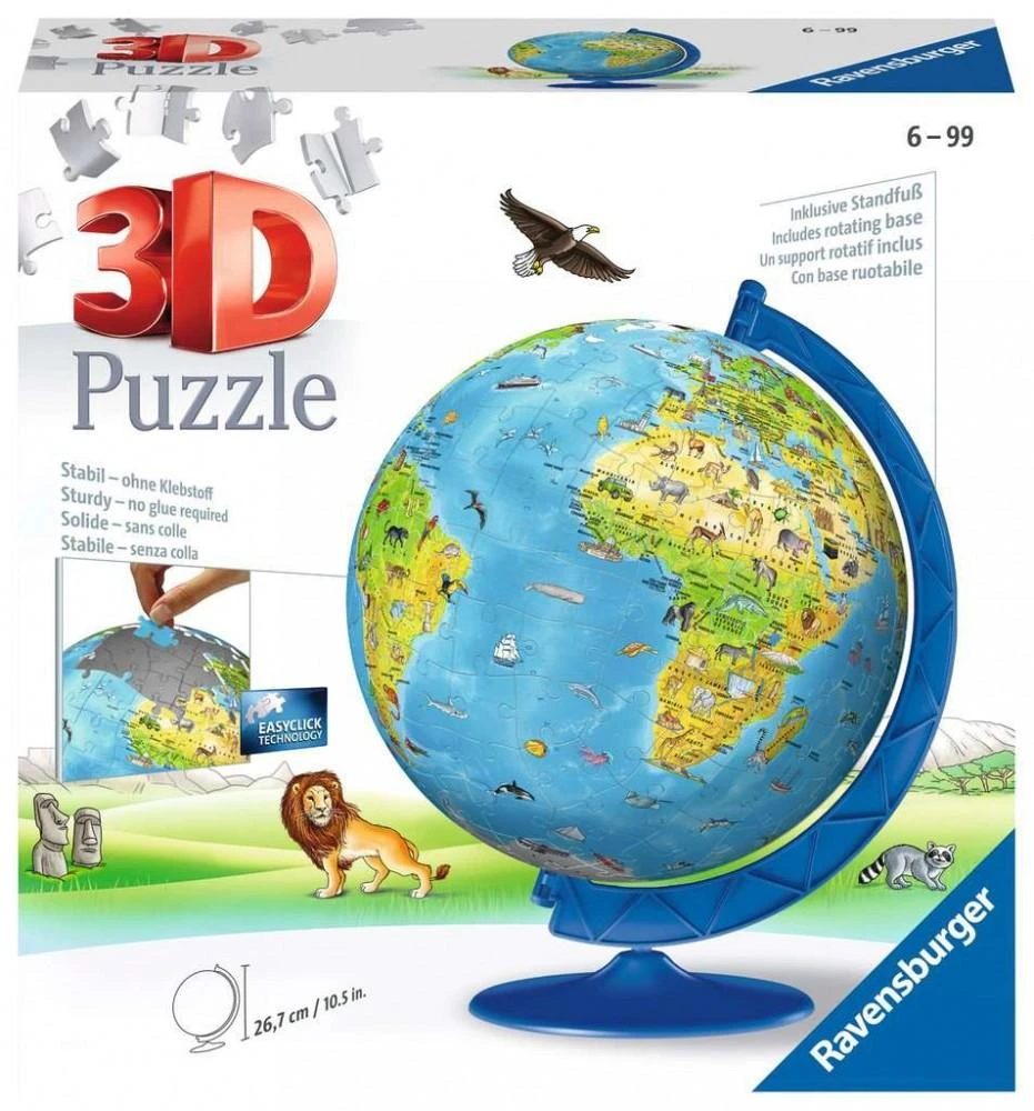 Ravensburger "3D" Dėlionė 180 vnt. - Gaublys