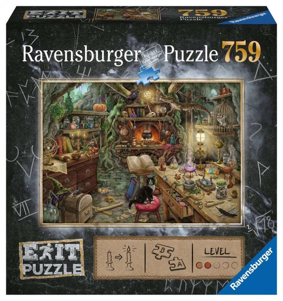 Ravensburger EXIT Dėlionė 759 vnt. - Raganos virtuvė aprašymas - Prekės nuotrauka