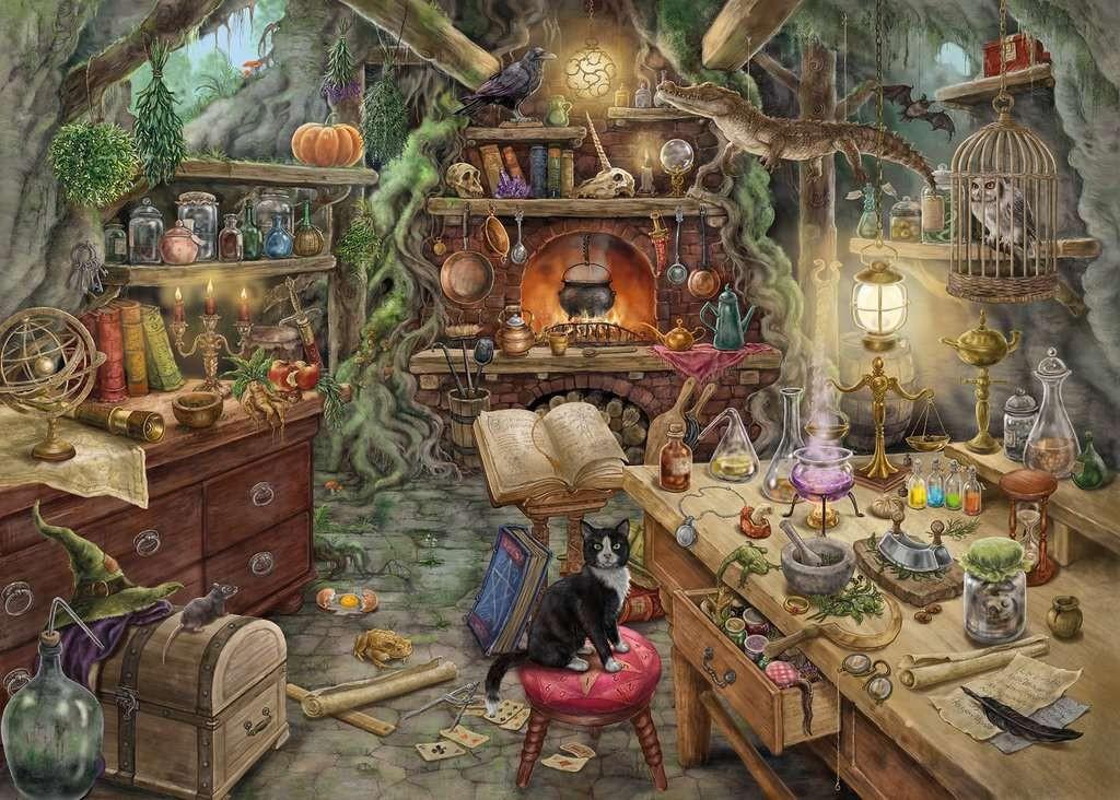 Ravensburger EXIT Dėlionė 759 vnt. - Raganos virtuvė aprašymas - Prekės nuotrauka