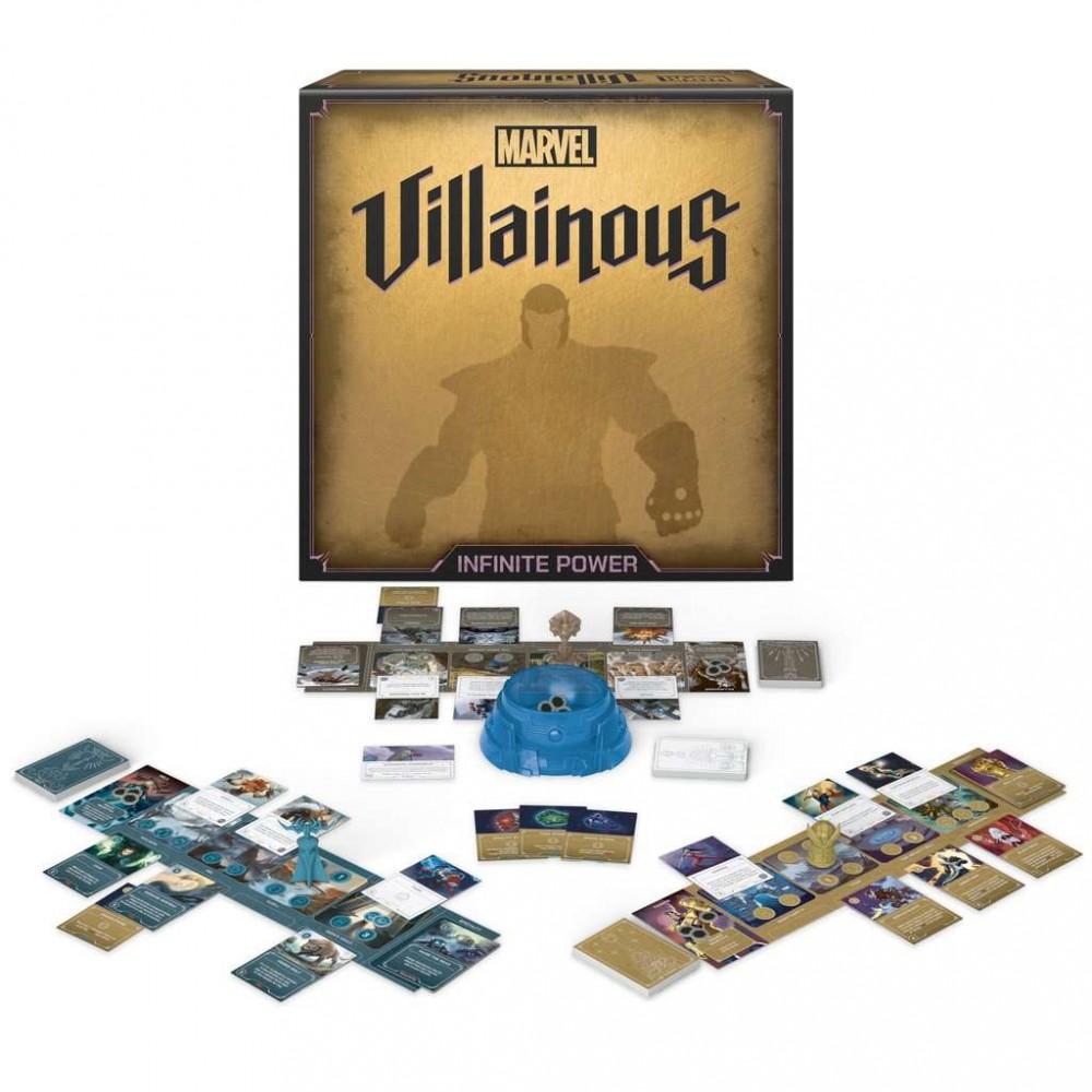 Stalo žaidimas Ravensburger Marvel Vilnainous, PL